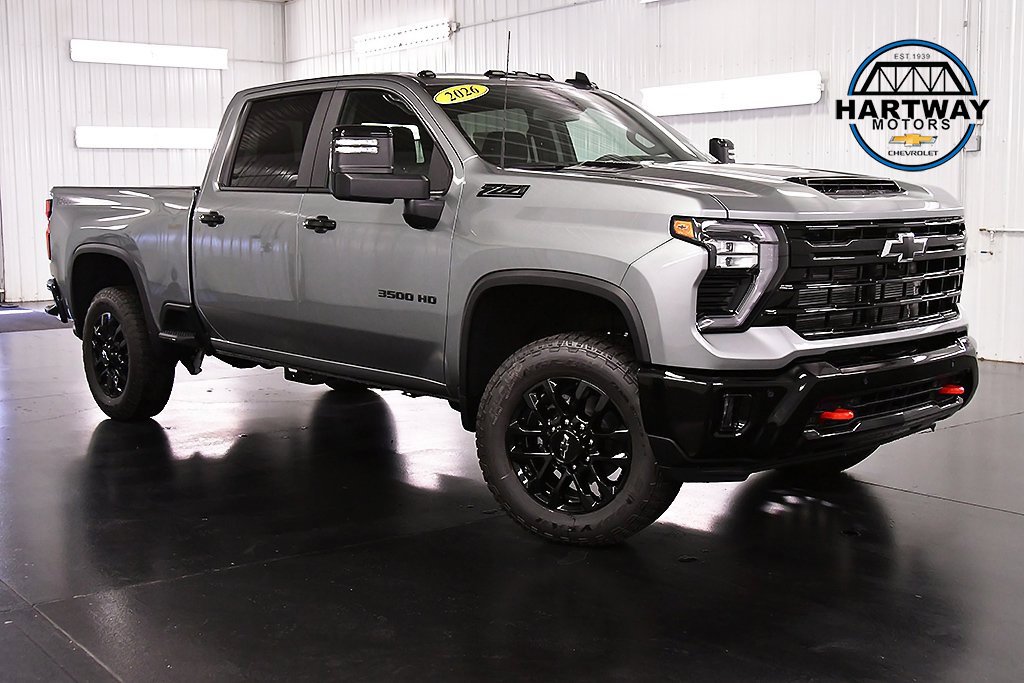 New 2026 Chevrolet Silverado 3500 LT w/ Trail Boss Package