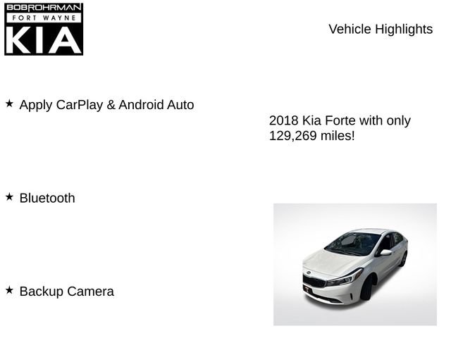 Used 2018 Kia Forte LX w/ LX Popular Package FWD image 7