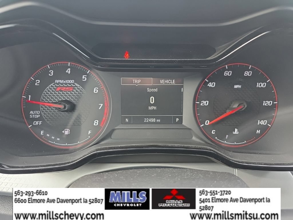 Used 2025 Chevrolet Trax RS w/ Sunroof Package FWD image 10