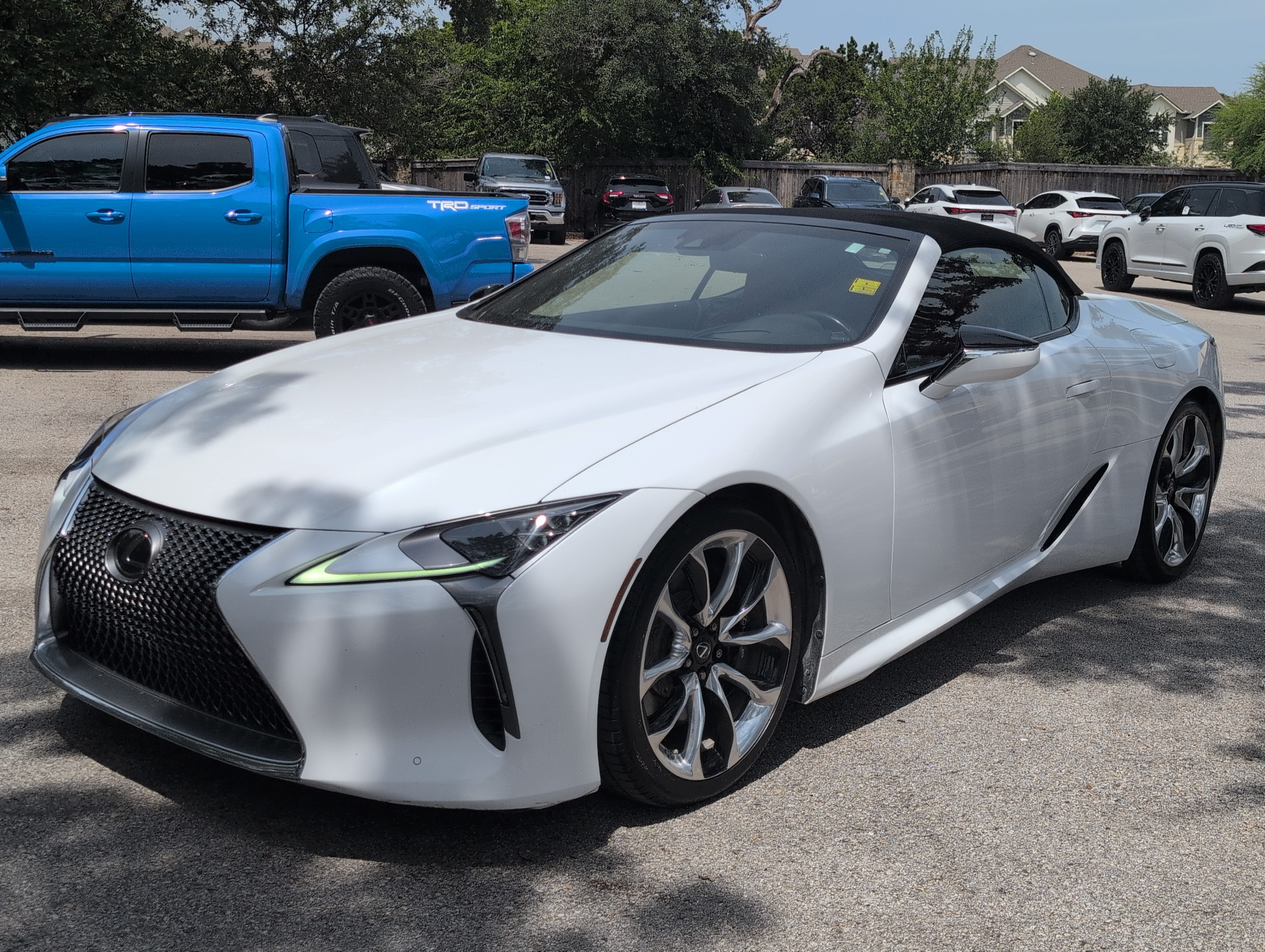 Certified 2021 Lexus LC 500 Convertible w/ Touring Package RWD image 4