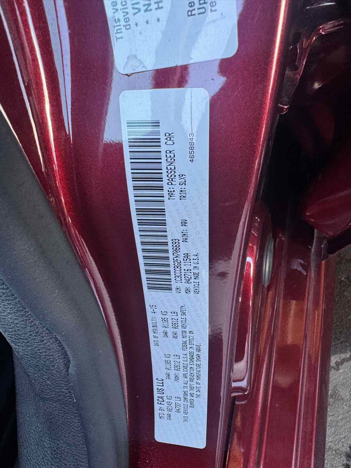 Used 2015 Chrysler 200 S w/ Comfort Group FWD image 16