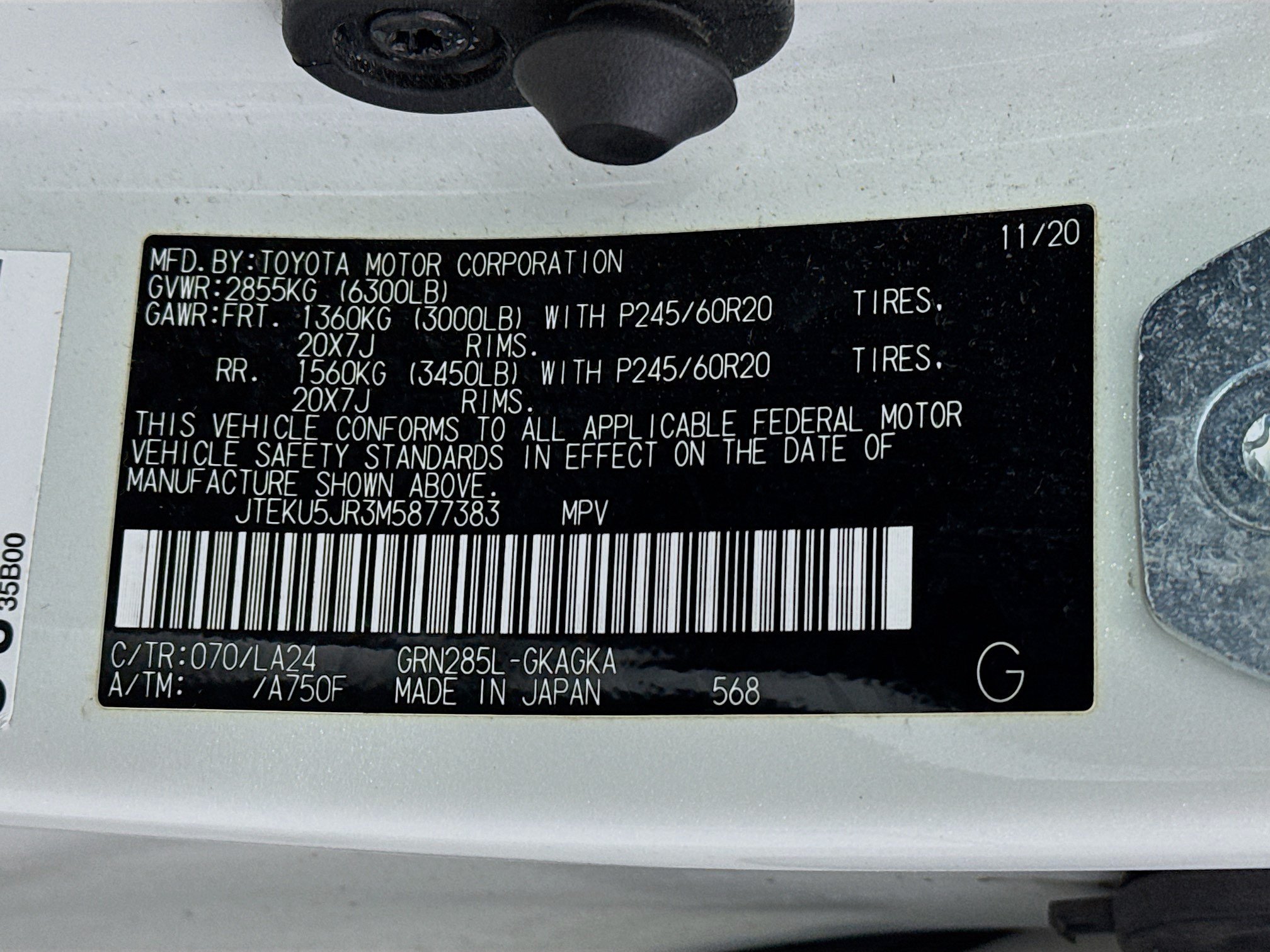Certified 2021 Toyota 4Runner Limited AWD/4WD image 35
