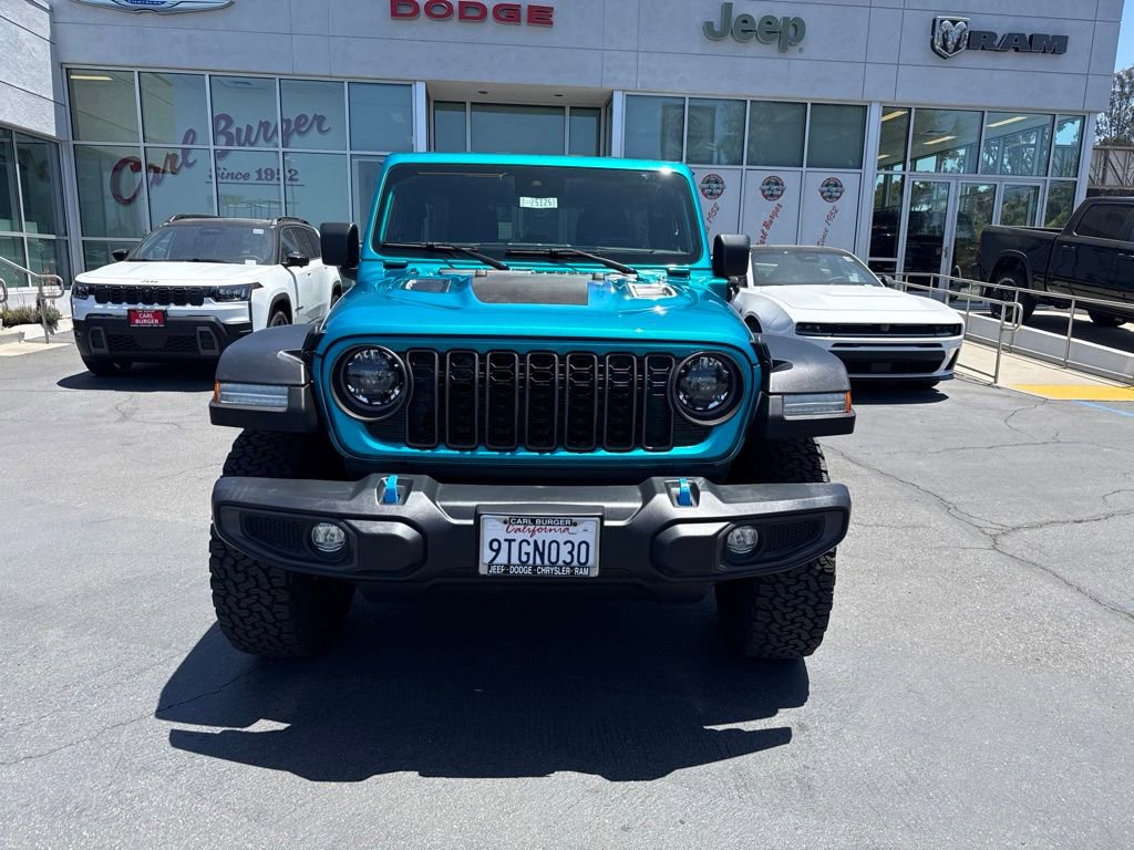 Used 2024 Jeep Wrangler Unlimited Rubicon 4xe AWD/4WD image 2