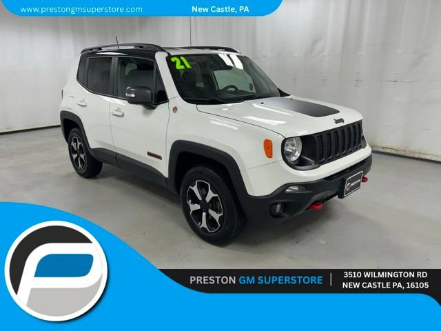 Used 2021 Jeep Renegade Trailhawk AWD/4WD video 1