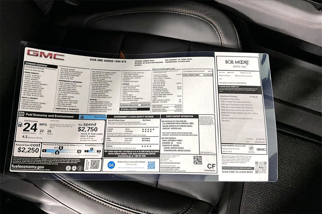 New 2026 GMC Sierra 1500 AT4 w/ AT4 Premium Package image 14