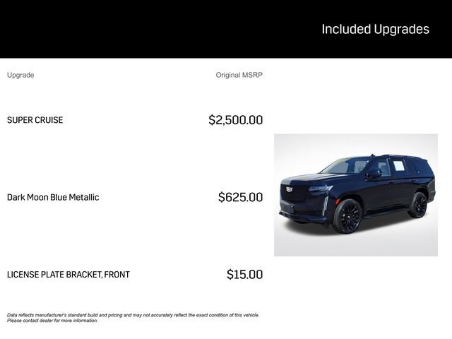 Certified 2023 Cadillac Escalade Sport Platinum AWD/4WD image 3