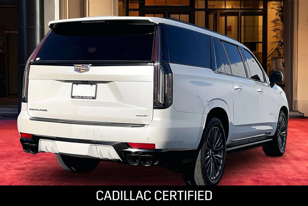 Certified 2024 Cadillac Escalade ESV V w/ Heavy-Duty Trailer Package AWD/4WD image 6