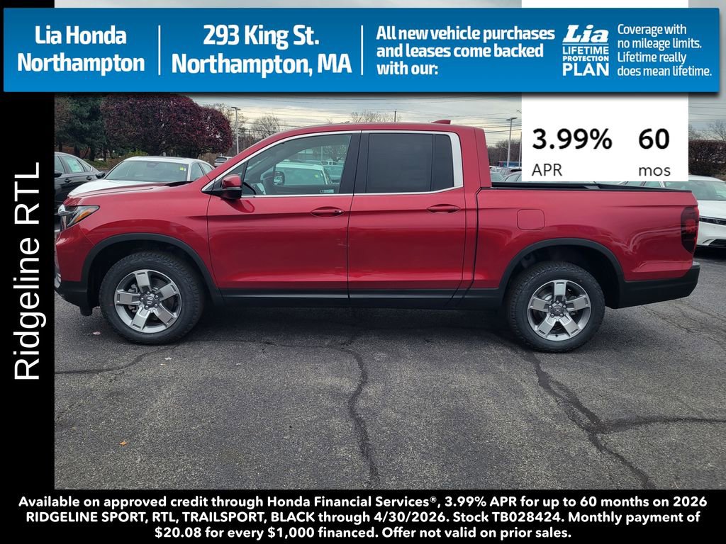 New 2026 Honda Ridgeline RTL image 8