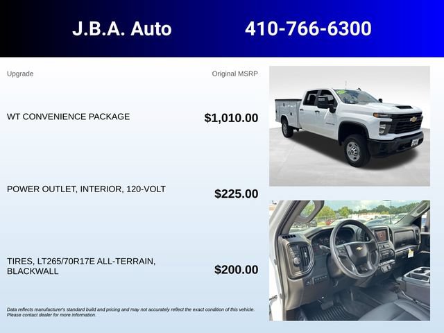 Certified 2024 Chevrolet Silverado 2500 W/T w/ WT Convenience Package RWD image 5