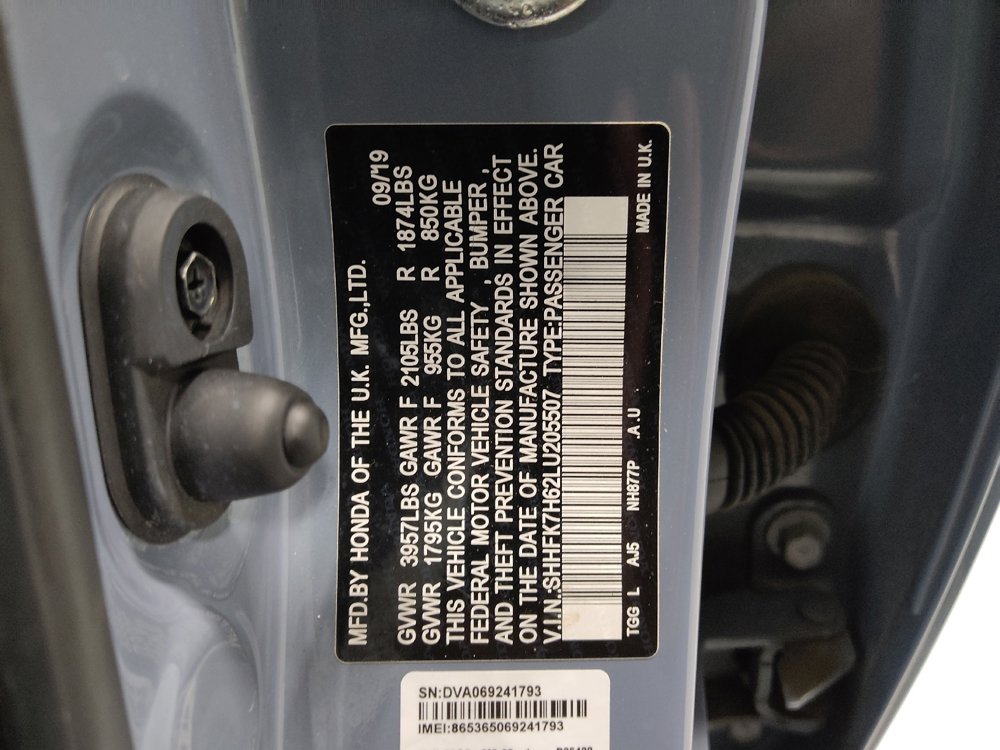 Used 2020 Honda Civic EX image 33