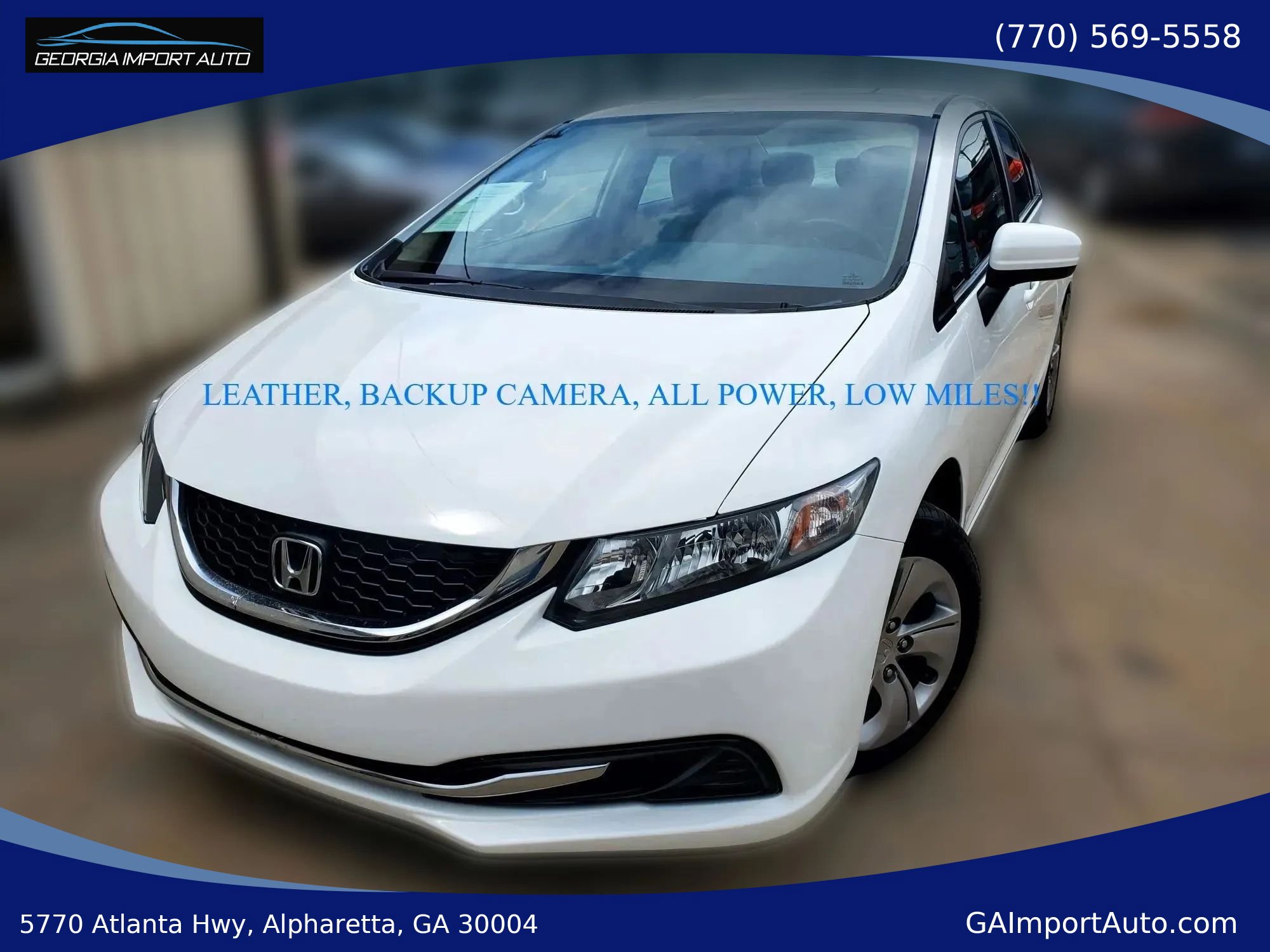Used 2014 Honda Civic LX video 1