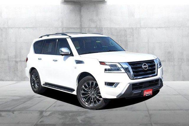 Used 2021 Nissan Armada Platinum w/ Captain's Chairs Package image 2
