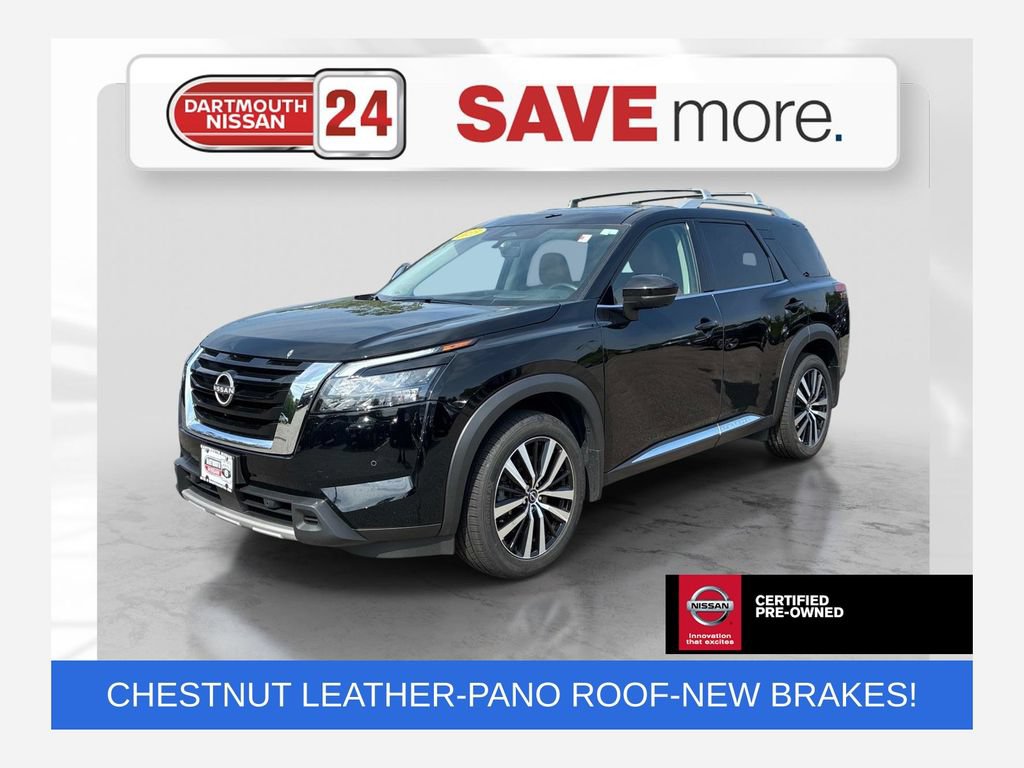 Certified 2025 Nissan Pathfinder Platinum w/ Cargo Package AWD/4WD image 1