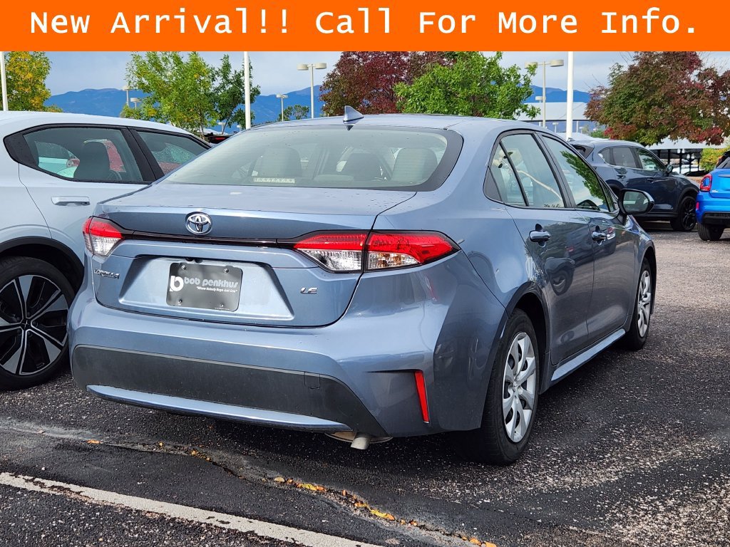 Used 2022 Toyota Corolla LE w/ Carpet Mat Package (TMS) FWD image 7