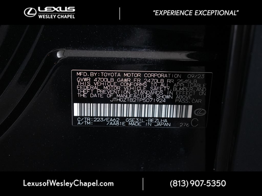 Certified 2023 Lexus IS 350 F Sport w/ Navigation Package RWD image 26