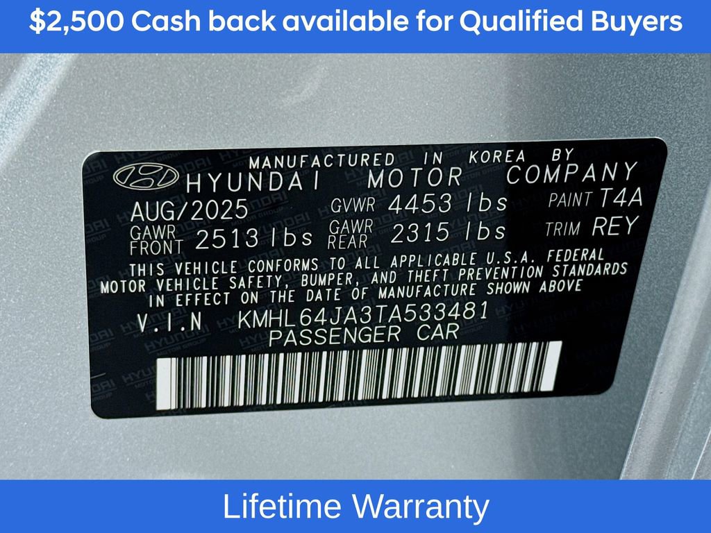 New 2026 Hyundai Sonata SEL image 32