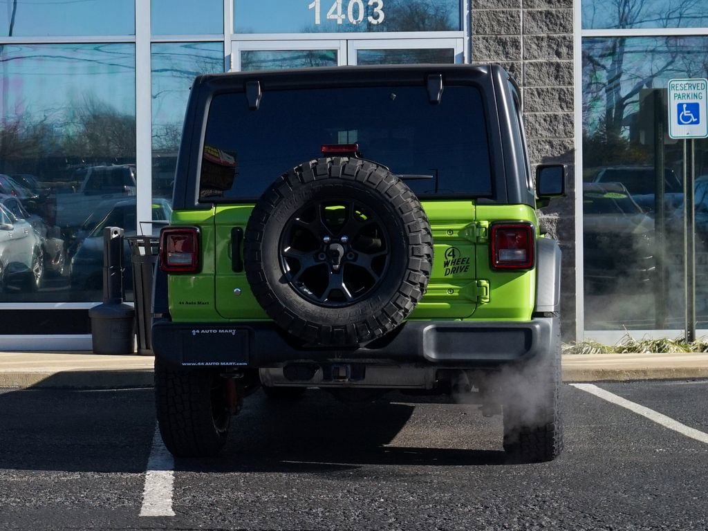 Used 2021 Jeep Wrangler Unlimited Sport image 3