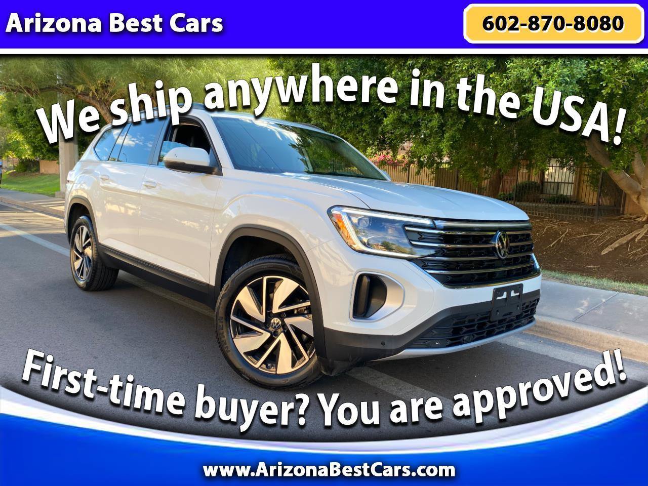 Used 2025 Volkswagen Atlas SE FWD image 1