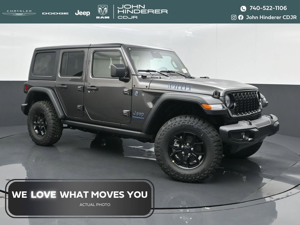 New 2025 Jeep Wrangler Unlimited Sport S 4xe AWD/4WD image 1