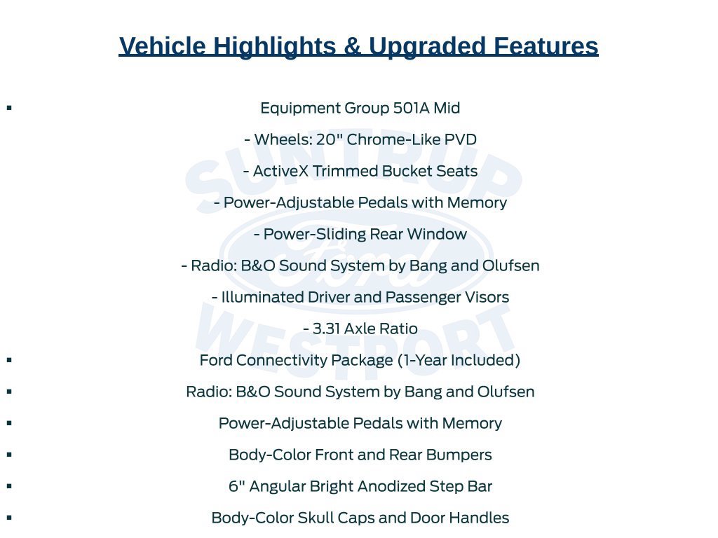 New 2026 Ford F150 Lariat w/ Equipment Group 501A Mid AWD/4WD image 13