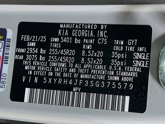 Certified 2025 Kia Sorento EX image 34