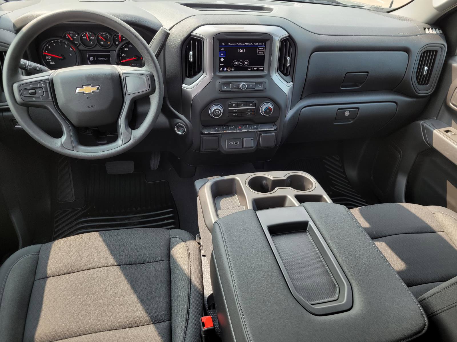 New 2026 Chevrolet Silverado 1500 Custom w/ Turbomax Blackout Package RWD image 9