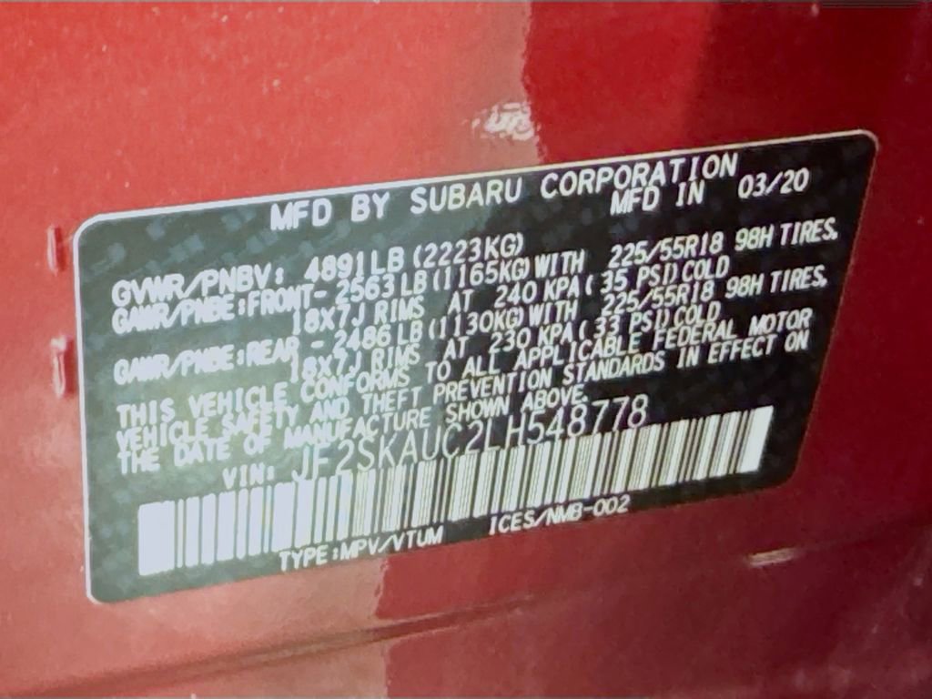 Used 2020 Subaru Forester Limited w/ Popular Package #3 image 42