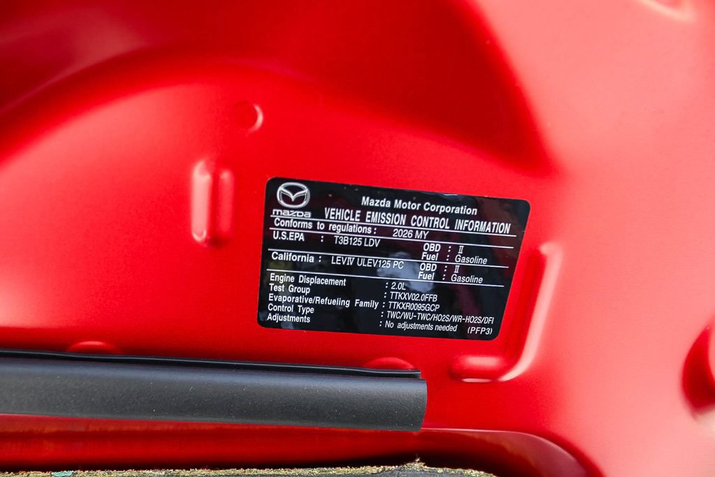 New 2026 MAZDA MX-5 Miata Grand Touring w/ Weather Package RWD image 13