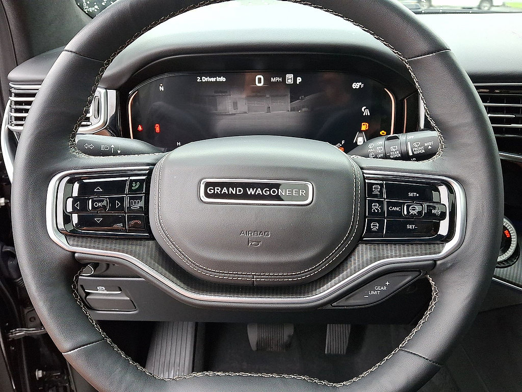 Used 2024 Jeep Grand Wagoneer Series II Obsidian w/ Quick Order Packagew 28T AWD/4WD image 16