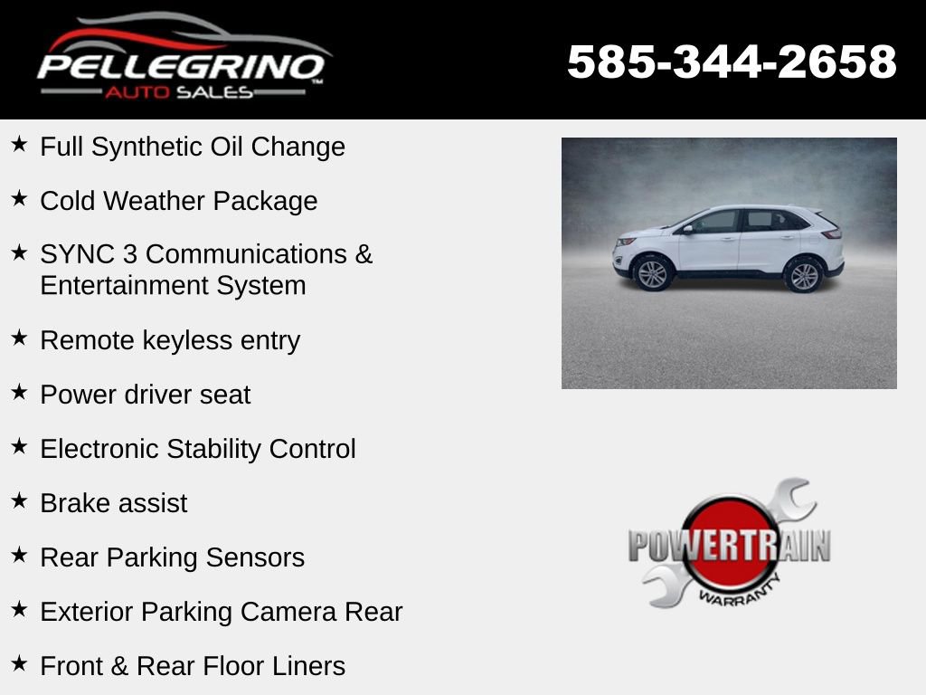 Used 2018 Ford Edge SEL w/ Equipment Group 201A image 4