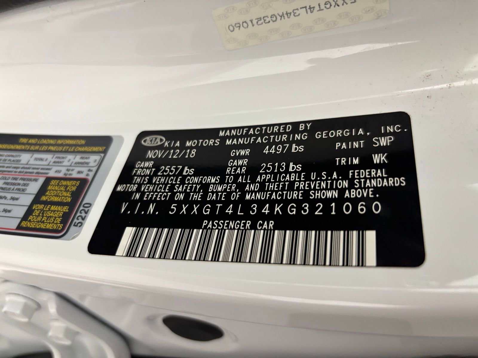 Used 2019 Kia Optima LX w/ LX Premium Package image 27