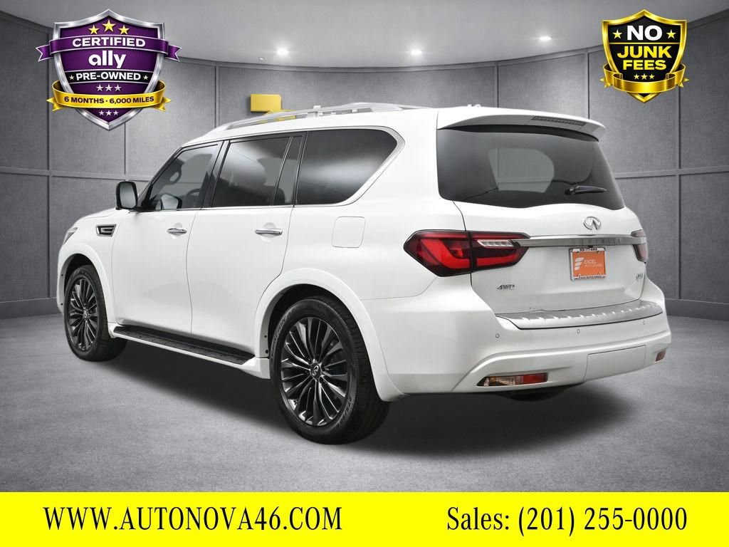 Used 2021 INFINITI QX80 Premium Select w/ Cargo Package image 4
