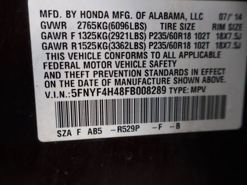 Used 2015 Honda Pilot EX image 13