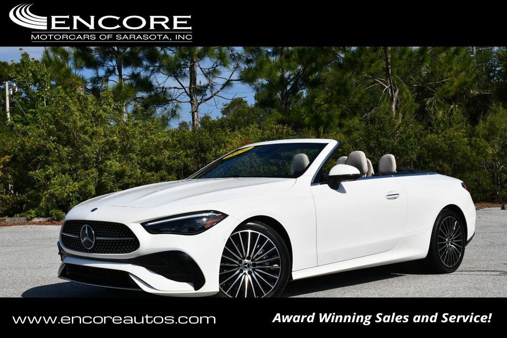 Used 2024 Mercedes-Benz CLE 450 4MATIC Cabriolet image 1