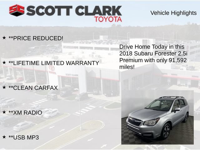 Used 2018 Subaru Forester 2.5i Premium w/ Protection Package #1A AWD/4WD image 13