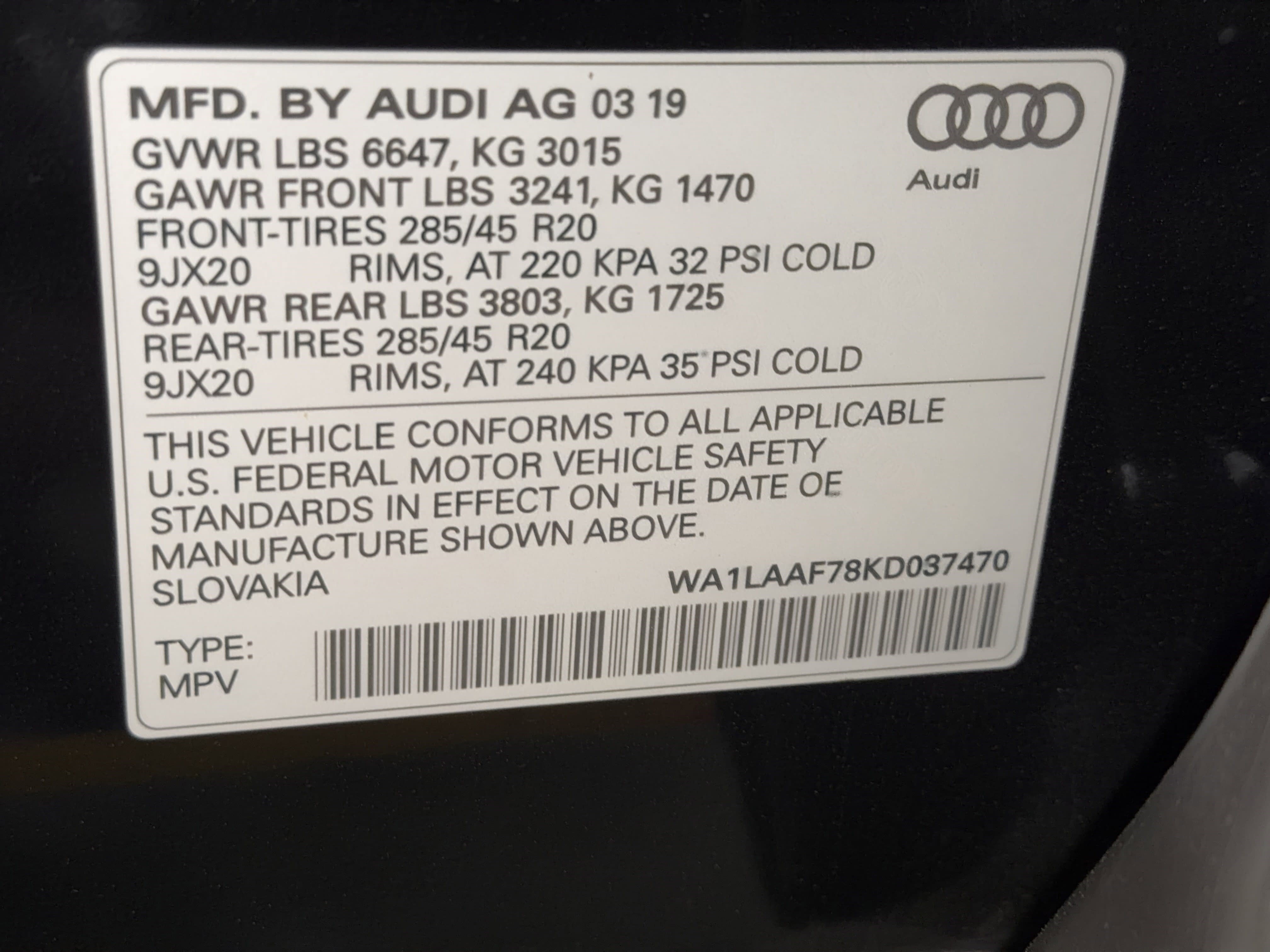 Used 2019 Audi Q7 3.0T Premium Plus w/ Premium Plus Package AWD/4WD image 27
