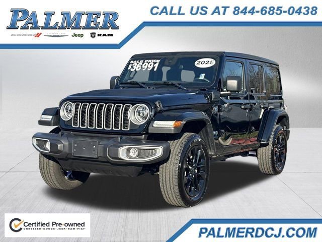 Certified 2025 Jeep Wrangler Unlimited Sahara w/ Safety Group