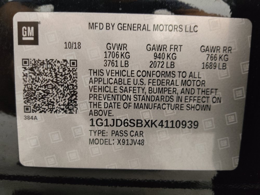 Used 2019 Chevrolet Sonic LT FWD image 33