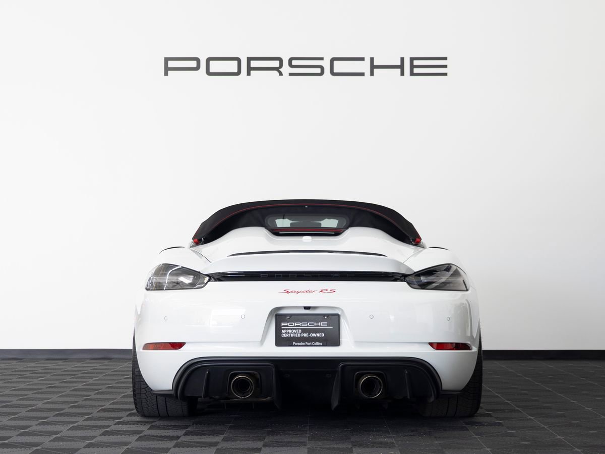 Certified 2024 Porsche 718 Boxster Spyder RS image 6