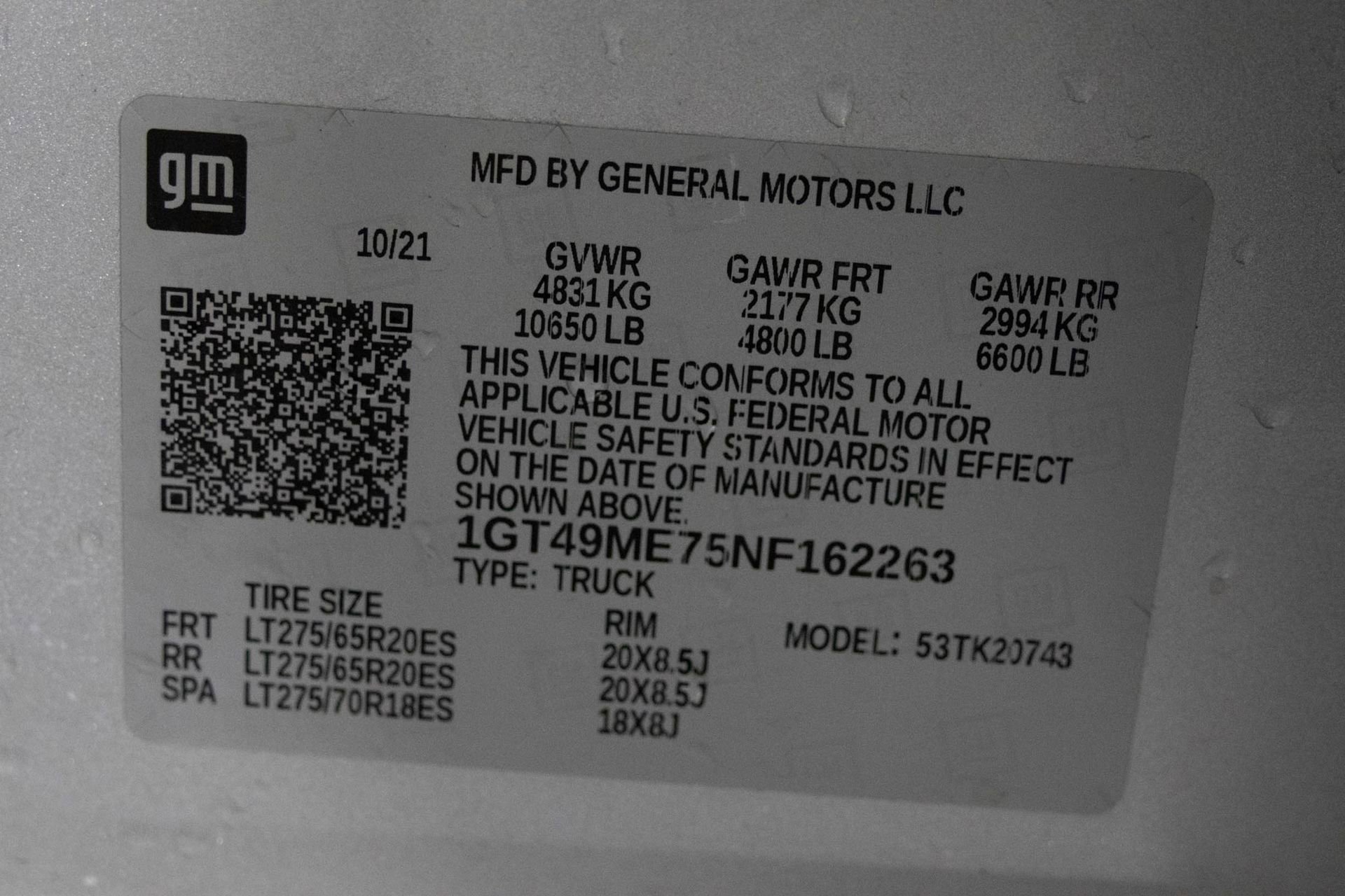 Used 2022 GMC Sierra 2500 SLE w/ SLE Value Package; image 40