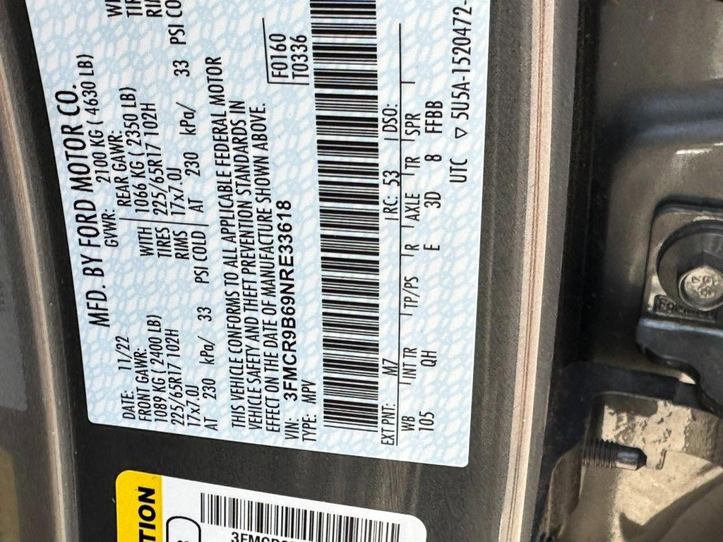 Used 2022 Ford Bronco Sport Big Bend w/ Convenience Package image 23