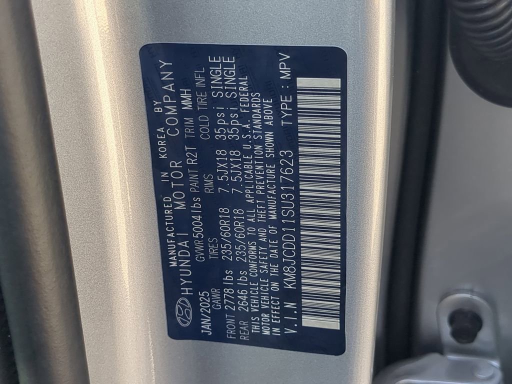 Used 2025 Hyundai Tucson SEL AWD/4WD image 37