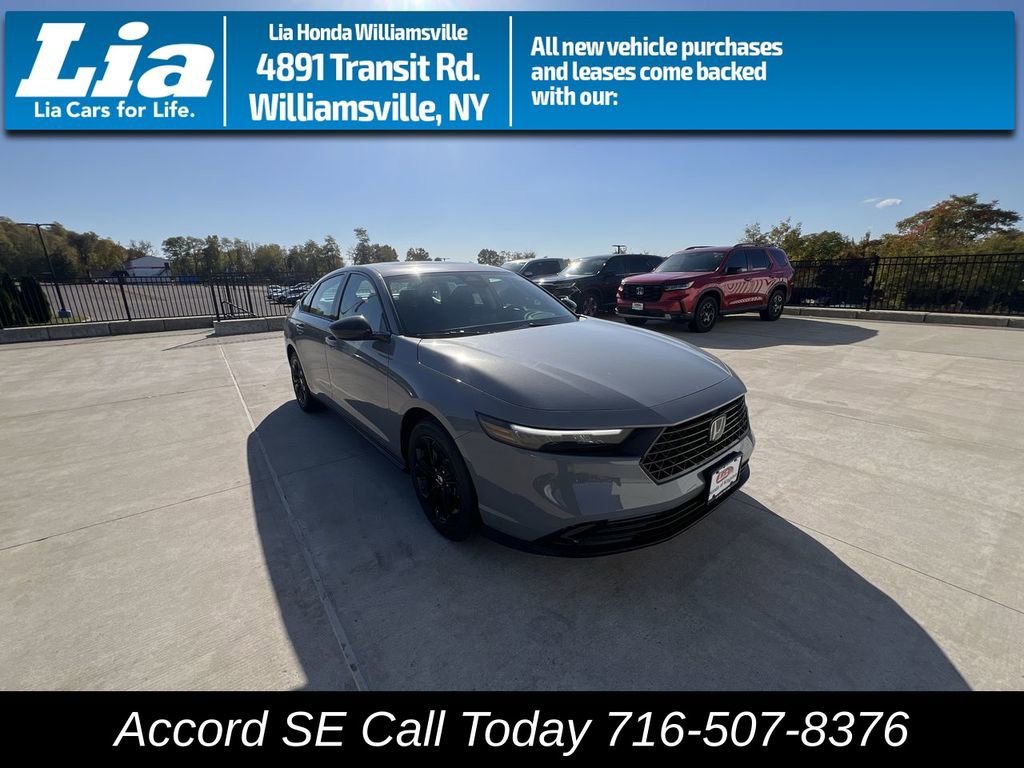 New 2025 Honda Accord SE image 1