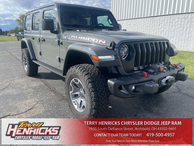 Used 2023 Jeep Wrangler Unlimited Rubicon w/ Steel Bumper Group