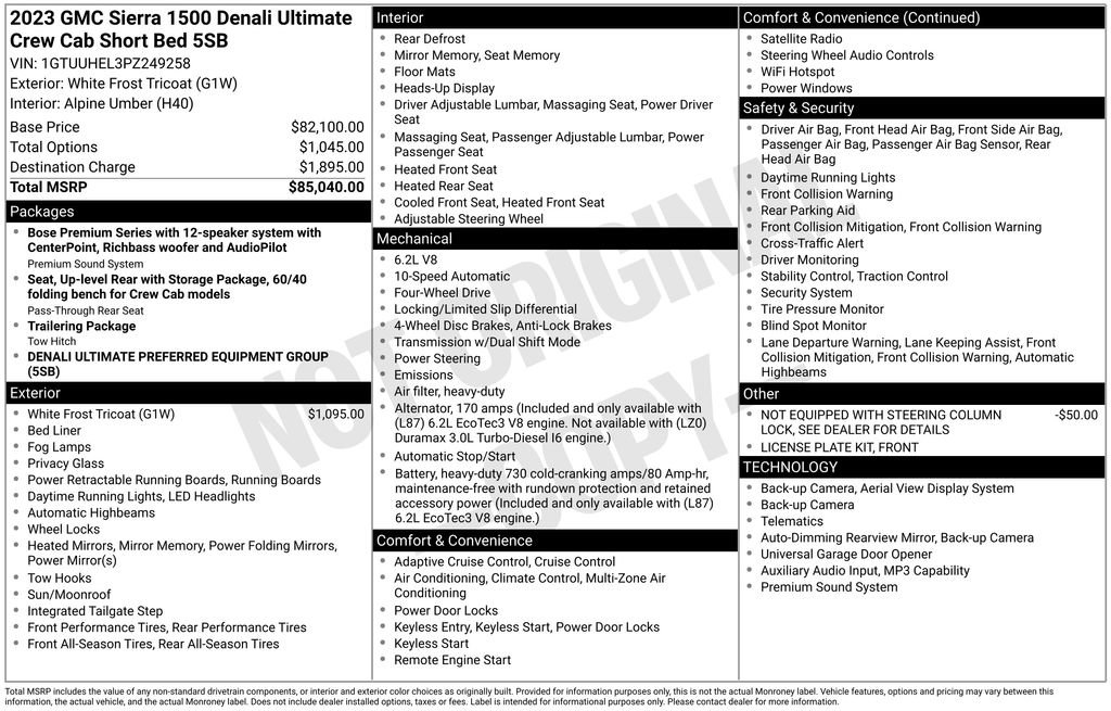 Used 2023 GMC Sierra 1500 Denali Ultimate image 26