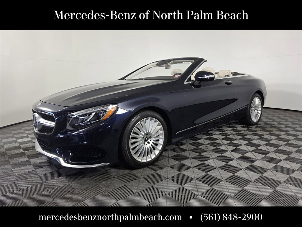 Used 2020 Mercedes-Benz S 560 Cabriolet image 1