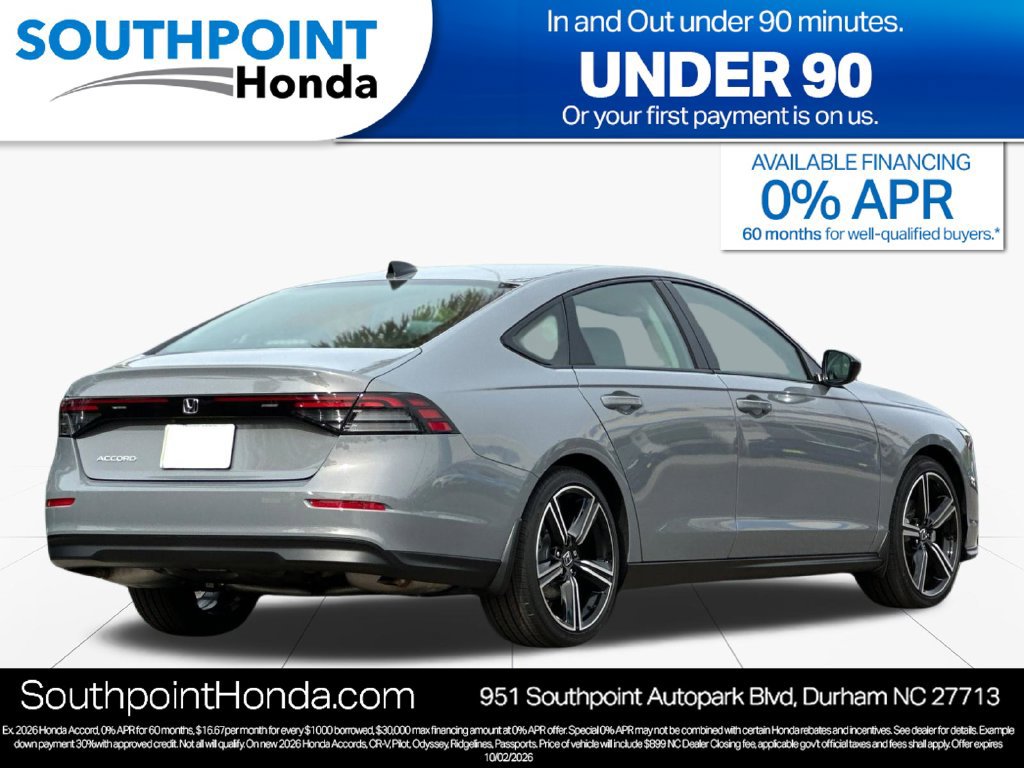 New 2026 Honda Accord SE image 3