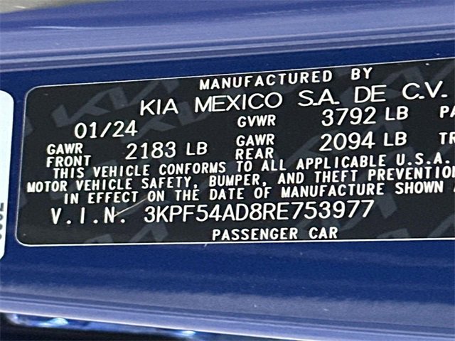 Certified 2024 Kia Forte GT-Line image 25