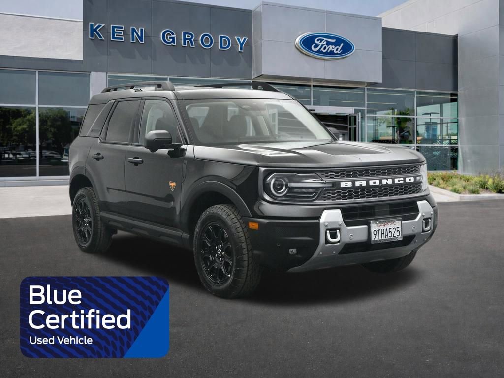 Certified 2025 Ford Bronco Sport Badlands image 1