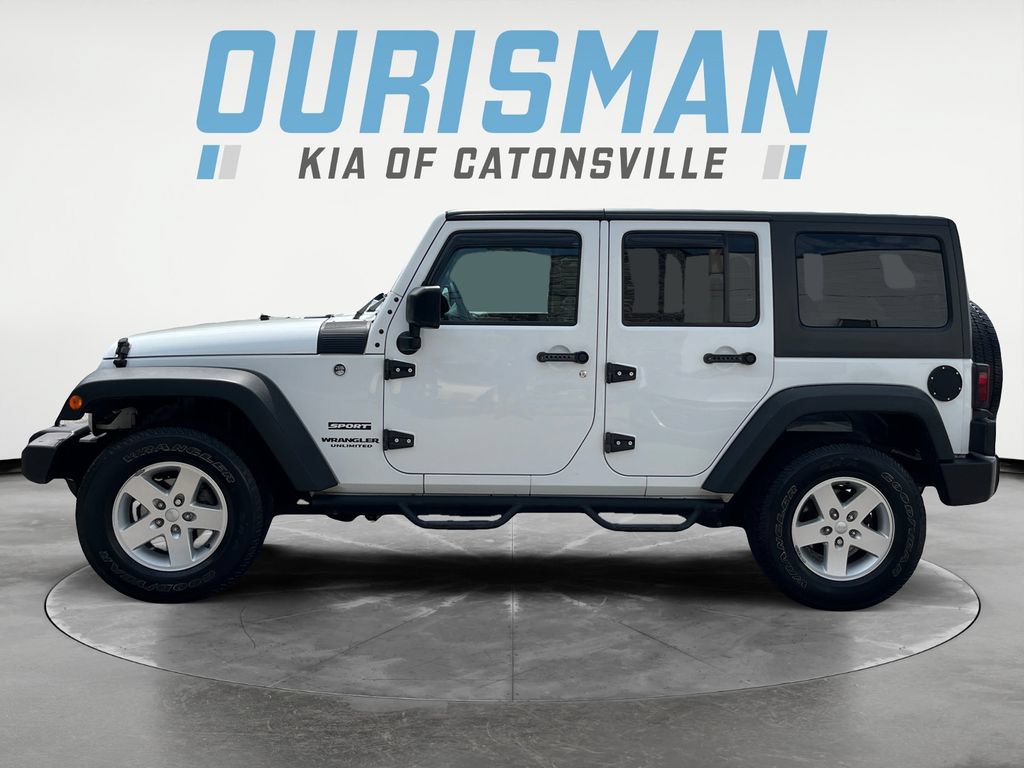 Used 2017 Jeep Wrangler Unlimited Sport w/ Quick Order Package 24S AWD/4WD image 3
